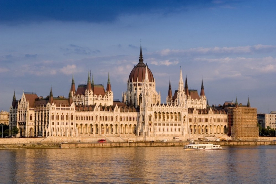 Budapešť, budova Parlamentu